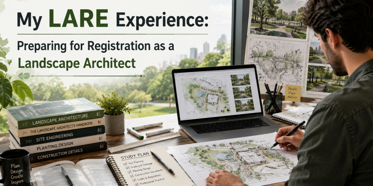 My LARE Experience: Preparing for Registration as a Landscape Architect